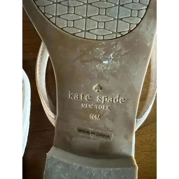 Kate Spade Pink and Cream Sandals - Picture 11 of 12